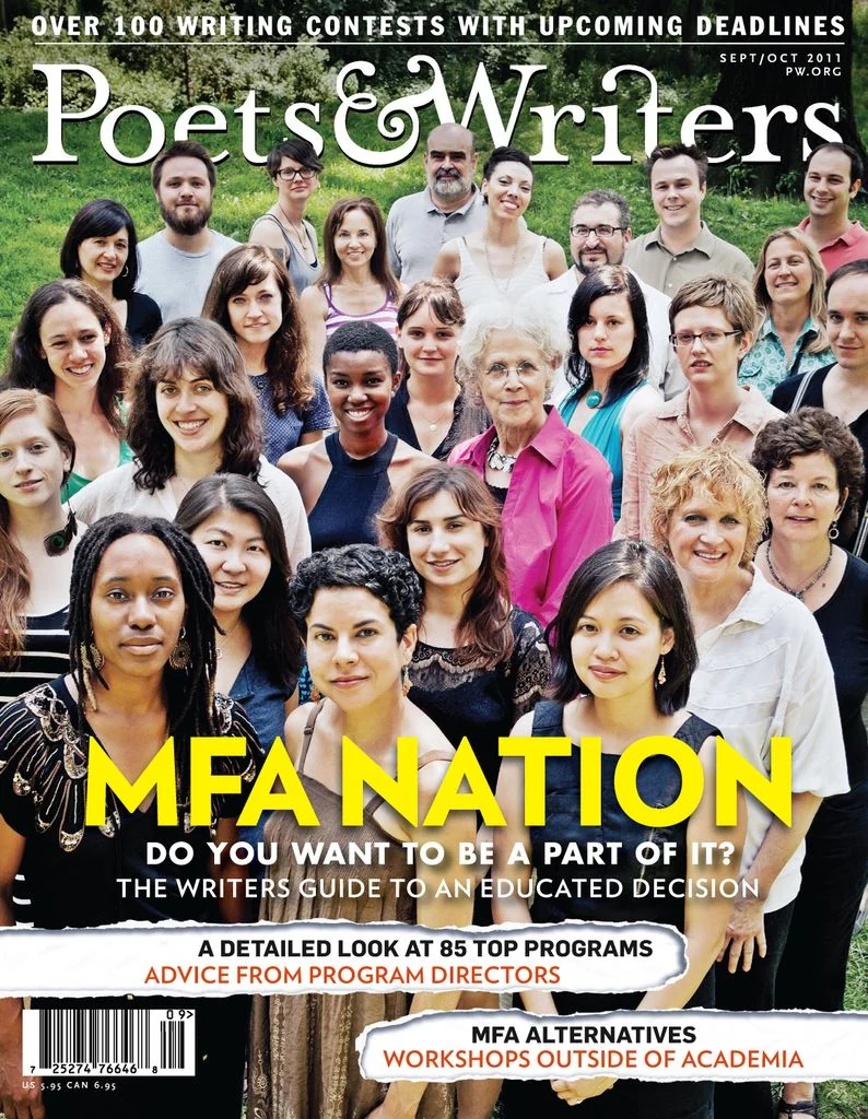 Visual for this record: A nonprofit's newsletter for writers grew into an awarded magazine